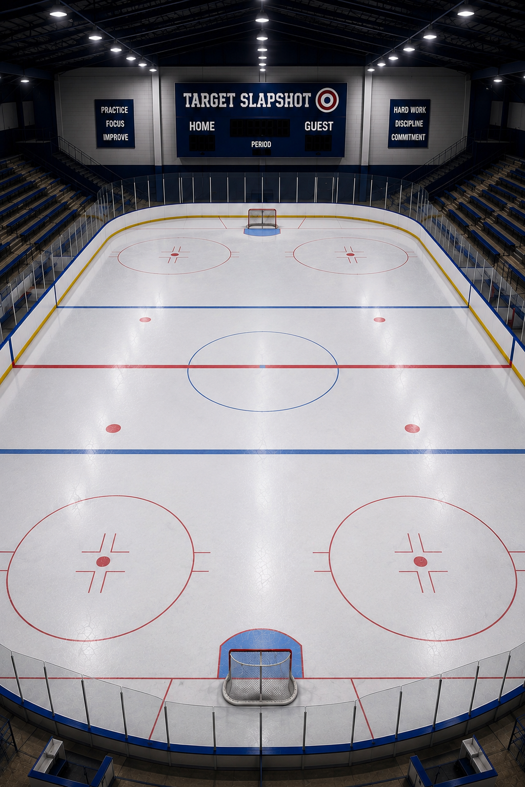 Target Slapshot practice rink